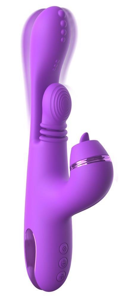 IntiMotion Pulse Pro FFH – Fioletowy, Zmysłowy Wibrator z Podwójną Stymulacją
