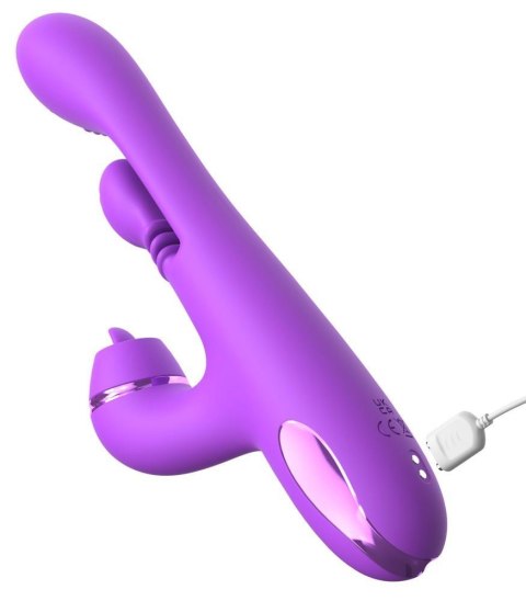 IntiMotion Pulse Pro FFH – Fioletowy, Zmysłowy Wibrator z Podwójną Stymulacją