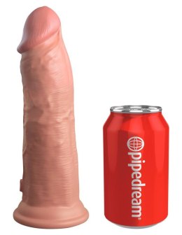King Cock Elite 8 DD - Realistyczny Wibrator z Wibracjami o Podwójnej Gęstości