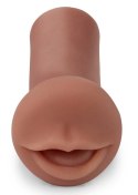 PDXE Masturbator do Stymulacji Oralnej 'Brown'