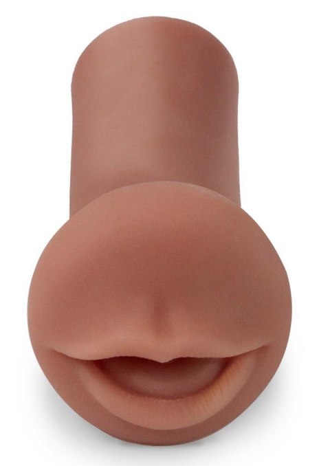 PDXE Masturbator do Stymulacji Oralnej 'Brown'