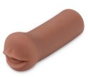 PDXE Masturbator do Stymulacji Oralnej 'Brown'