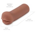 PDXE Masturbator do Stymulacji Oralnej 'Brown'