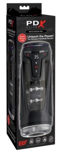 PDXE Moto-Bator Pro Light – Luksusowy Masturbator z Funkcją Grzania i Wibracji
