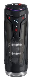 PDXE Moto-Bator Pro Light – Luksusowy Masturbator z Funkcją Grzania i Wibracji