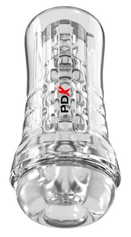 PDXE ViewTube EZ-Grip Stroker: Przezroczysty Masturbator z Pewnym Chwytem