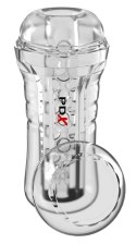 PDXE ViewTube EZ-Grip Stroker: Przezroczysty Masturbator z Pewnym Chwytem