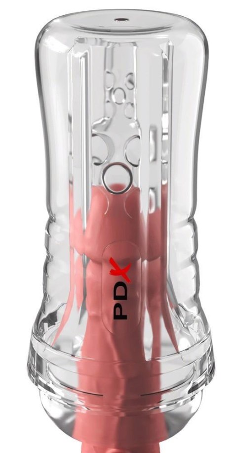 PDXE ViewTube EZ-Grip Stroker: Przezroczysty Masturbator z Pewnym Chwytem