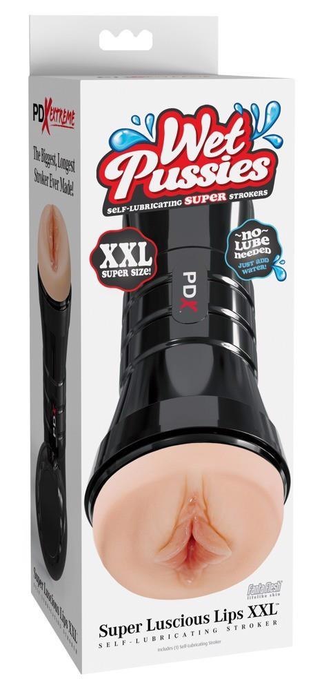 PDXE WetP. Soczyste Wargi XXL – Realistyczny Masturbator
