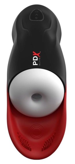 PDX Elite Fap-O-Matic Pro: Masturbator z funkcją stymulacji jąder