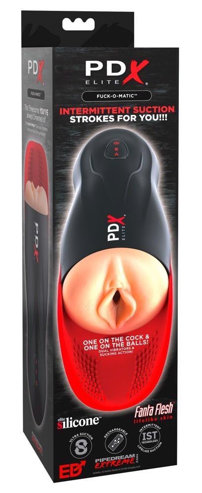 Masturbator Waginalny z stymulatorem Jąder PDX Elite