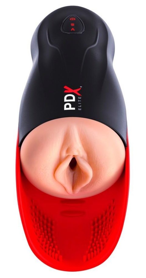 Masturbator Waginalny z stymulatorem Jąder PDX Elite
