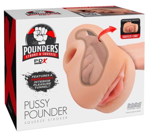 PDXP Squeeze Stroker – Realistyczny Masturbator z Funkcją Ściskania