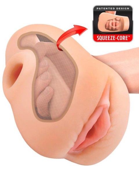 PDXP Squeeze Stroker – Realistyczny Masturbator z Funkcją Ściskania