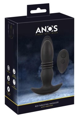 ANOS Thrusting Plug - Wibrujący Plug Analny z Funkcją Pchania