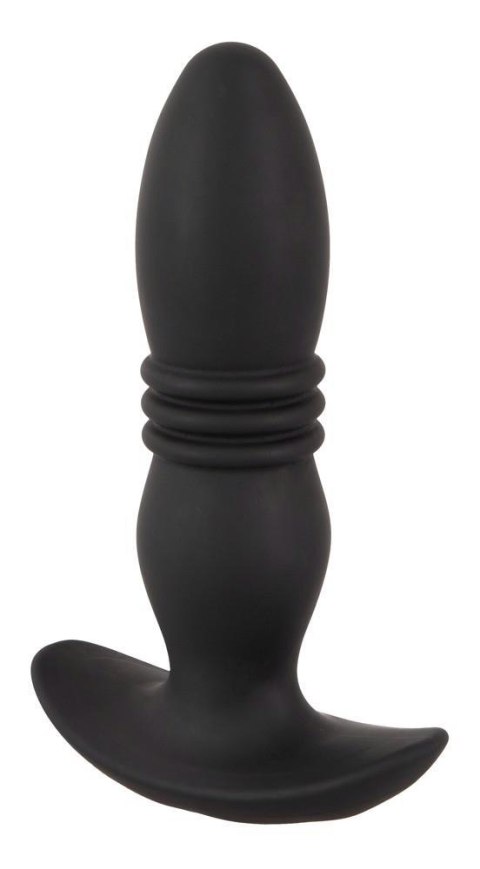 ANOS Thrusting Plug - Wibrujący Plug Analny z Funkcją Pchania