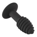 Black Velvets Twist – Wibracyjny plug analny