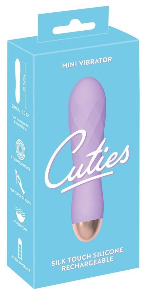 Cuties Mini Wibrator Fioletowy 2. Generacji