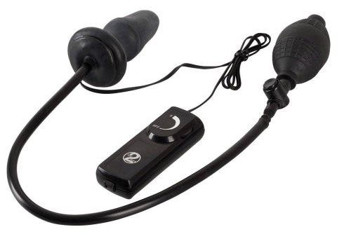 Wibrujący Plug Analny Fanny Hill, Czarny