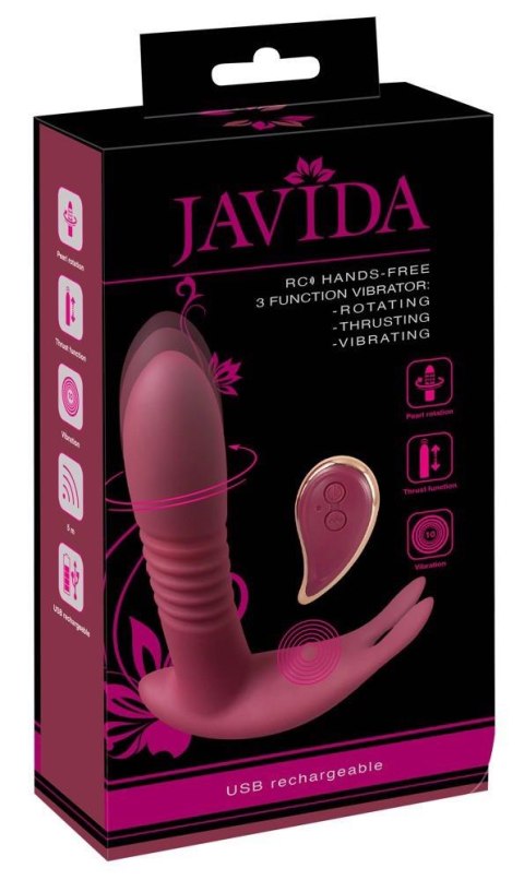 Javida RC – Bezdotykowy Wibrator z Pilotem i Wielofunkcyjną Stymulacją