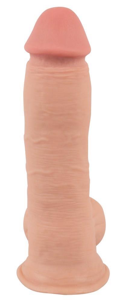 Realistyczne Dildo Nature Skin 20 z Ruchomą Powłoką