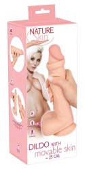 Realistyczne Dildo NS z Ruchomą Skórą 25 cm