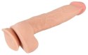 Realistyczne Dildo NS z Ruchomą Skórą 25 cm