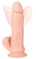 Wibrator Realistyczny Nature Skin Bendable RC z Pilotem