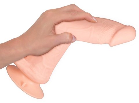 Wibrator Realistyczny Nature Skin Bendable RC z Pilotem