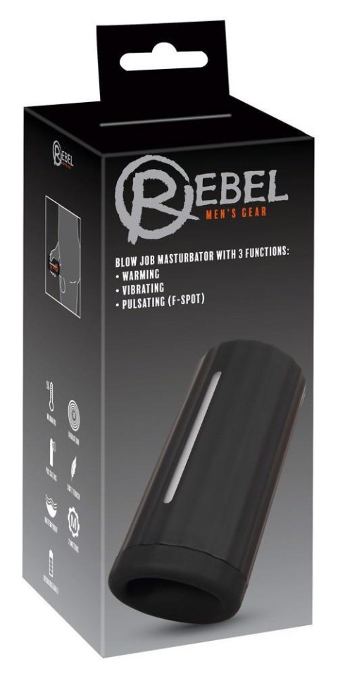 Masturbator Rebel z Trzema Funkcjami