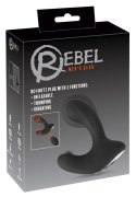 Rebel: Wibrujący Plug Analny z Pilotem i Potrójną Stymulacją