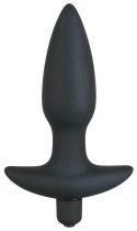 Wibrujący Plug Análny Black Velvet - Średni Rozmiar