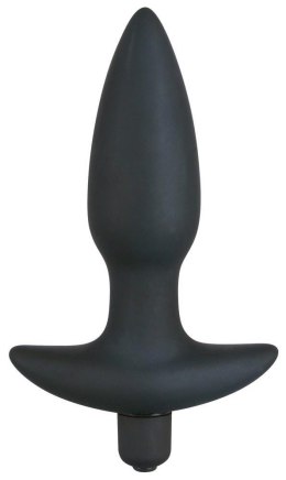 Wibrujący Plug Análny Black Velvet - Średni Rozmiar