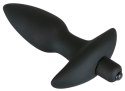 Wibrujący Plug Análny Black Velvet - Średni Rozmiar