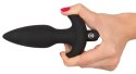Wibrujący Plug Análny Black Velvet - Średni Rozmiar
