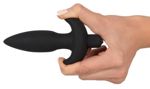 Black Velvets: Dyskretny Wibrujący Plug Analny