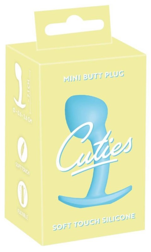 Uroczy Plug Analny Cuties – Błękitny