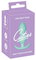 Delikatny plug analny Cuties – Zielony