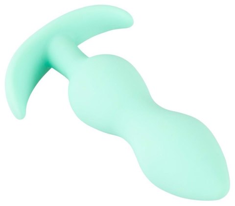 Delikatny plug analny Cuties – Zielony