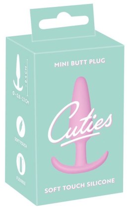 Cuties Plugs Rose - Subtelny Korek Analny dla Początkujących