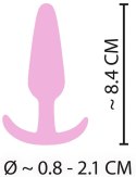 Cuties Plugs Rose - Subtelny Korek Analny dla Początkujących