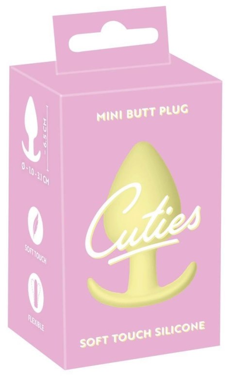 Cuties Plugi Anale – Żółte