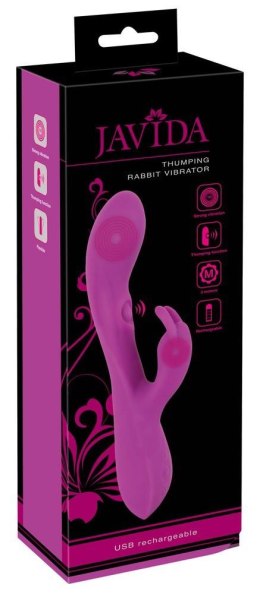 Javida Thumping Rabbit: Wibrator Króliczek z Pulsującym Uderzeniem