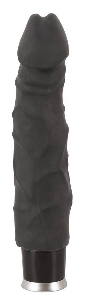 Czarny Realistyczny Wibrator Nature Skin Big Vibe