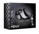 Wibrujący Plug Analny RO-ZEN-Black z Pierścieniem Erekcyjnym