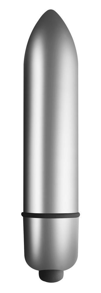 Wibrujący Plug Analny RO-ZEN-Black z Pierścieniem Erekcyjnym