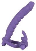 Wielofunkcyjne Silikonowe Dildo Strap-On z Wibracją