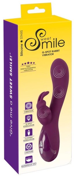 Wibrator Króliczek Sweet Smile G-Spot – Raj dla Zmysłów