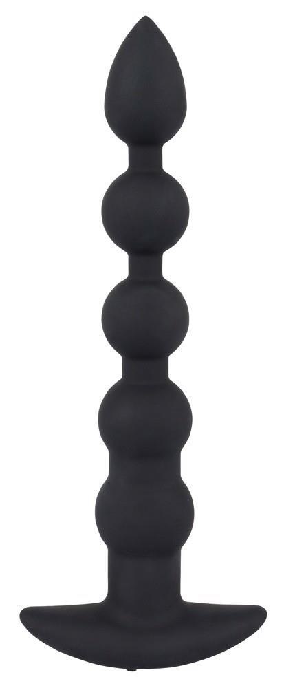 Black Velvets: Ładowalny Wibrujący Łańcuch Analny