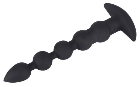 Black Velvets: Ładowalny Wibrujący Łańcuch Analny